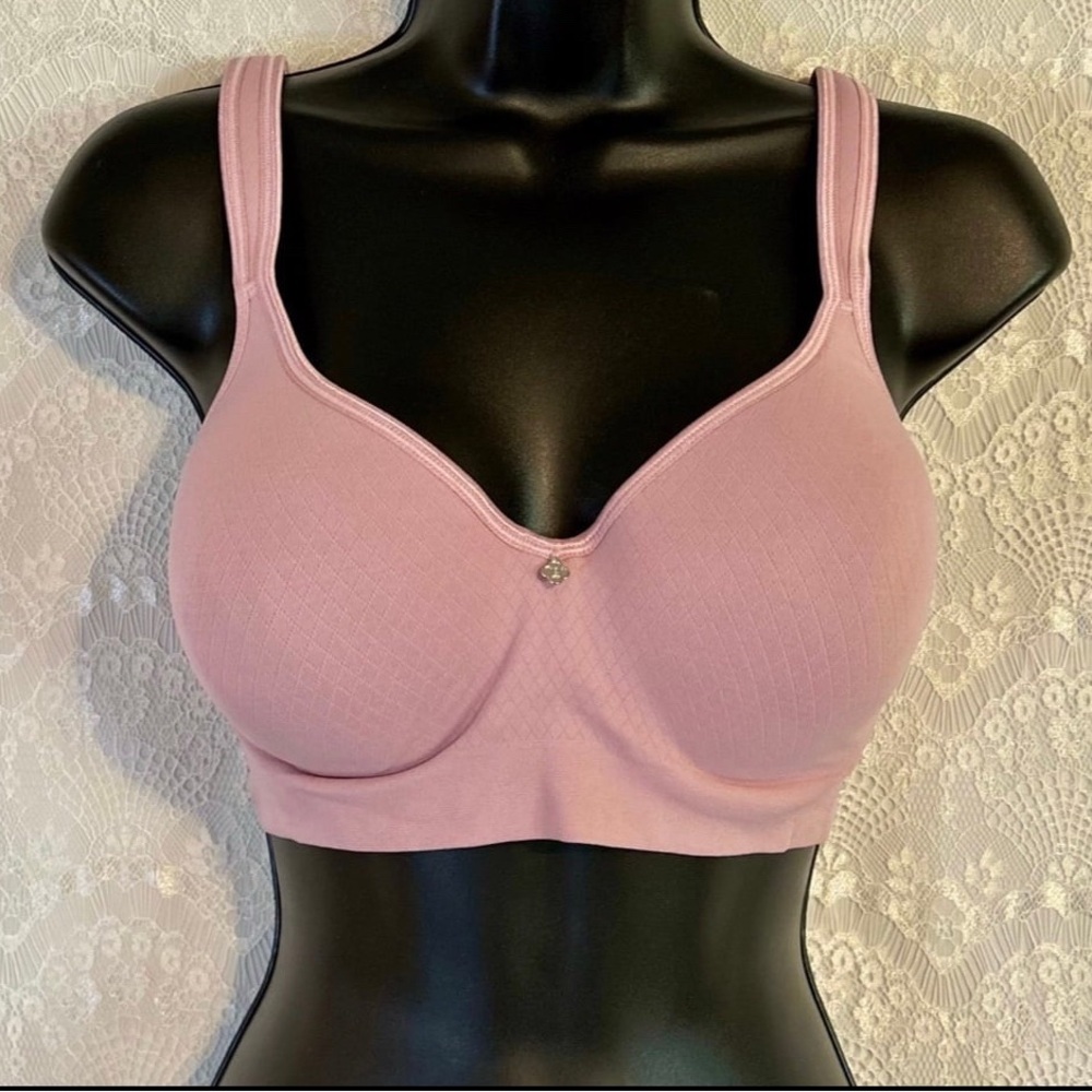 NWT Breezies Lavender  Underwire Comfort Straps Bra 34C